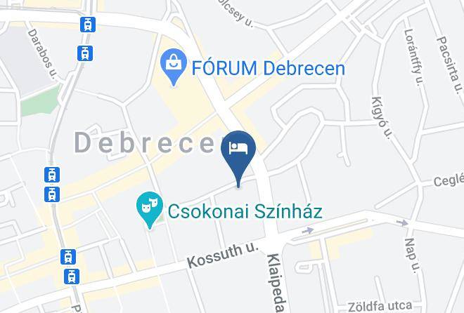Debrecen - Marothi Kollegium Maps