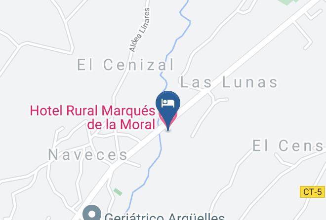 Asturias - Hotel Rural Marques De La Moral Maps