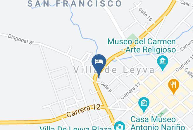 Villa De Leyva - Marques De San Luis Maps