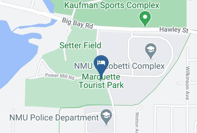 Marquette County - Marquette Tourist Park Maps