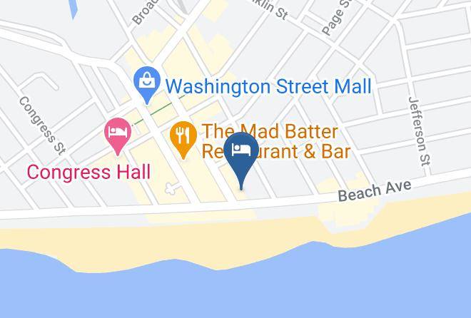 Cape May - Marquis De Lafayette Hotel Maps