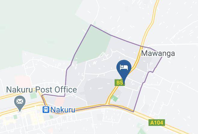 Nakuru - Marra Hill Hotel Maps