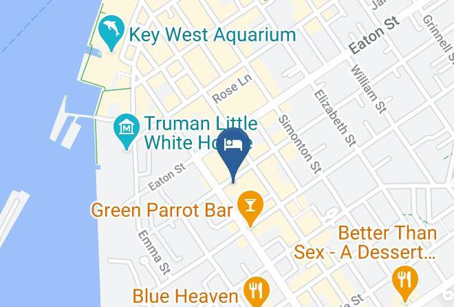 Marrero's Guest Mansion Map