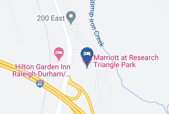 Durham - Marriott At Research Triangle Park Maps