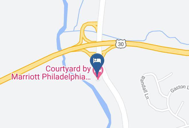 Courtyard Philadelphia Coatesville Exton Map