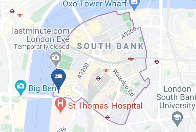 London - London Marriott Hotel County Hall Maps