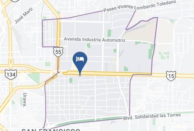 Toluca - Marriott Courtyard Toluca Tollocan Maps