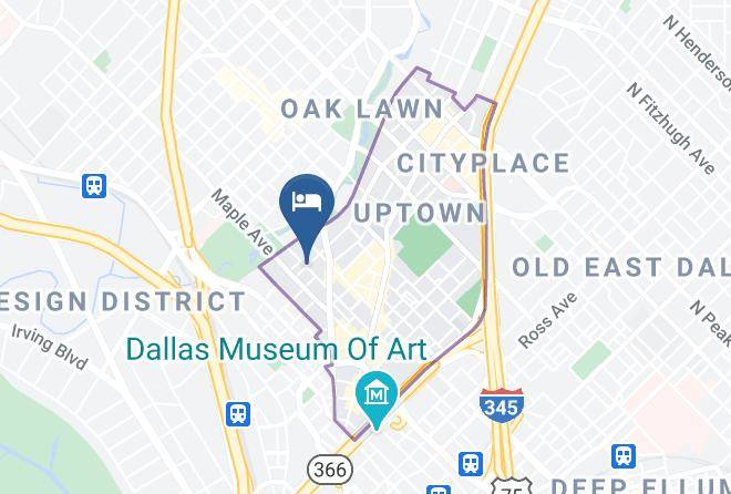 Dallas - Marriott Dallas Uptown Maps
