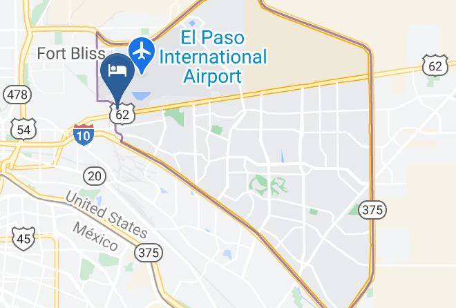 El Paso - Marriott El Paso Maps