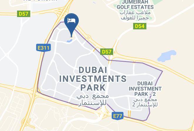 Dubai - Marriott Executive Apartments Dubai Green Community Maps