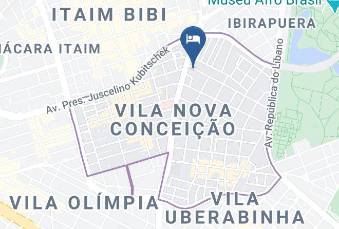 Sao Paulo Moema - Marriott Executive Apartments Sao Paulo Maps
