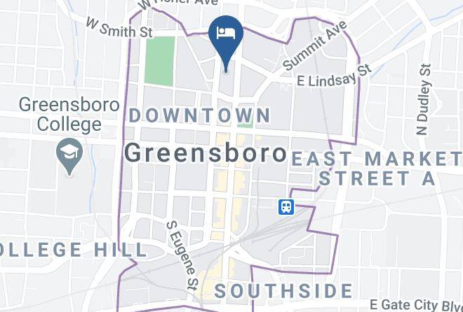 Guilford - Marriott Greensboro Downtown Maps