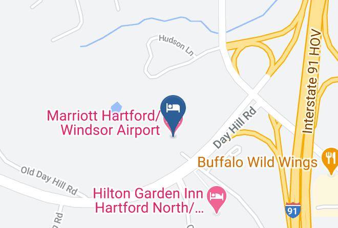Hartford - Marriott Hartford Windsor Airport Maps