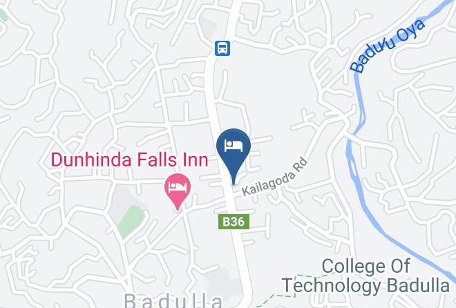 Badulla - Marriott Hotel Maps
