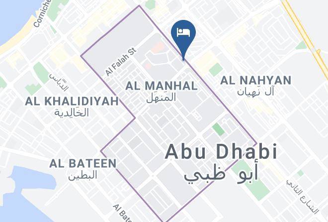 Abu Dhabi - Marriott Hotel Downtown Abu Dhabi Maps