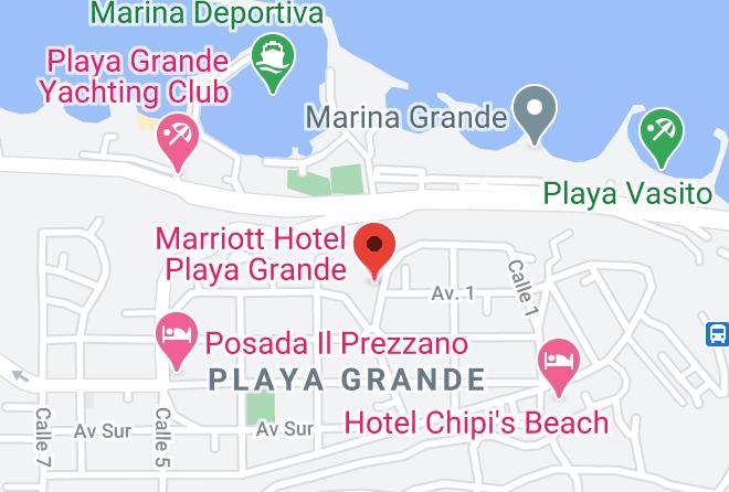 Vargas - Marriott Hotel Playa Grande Maps