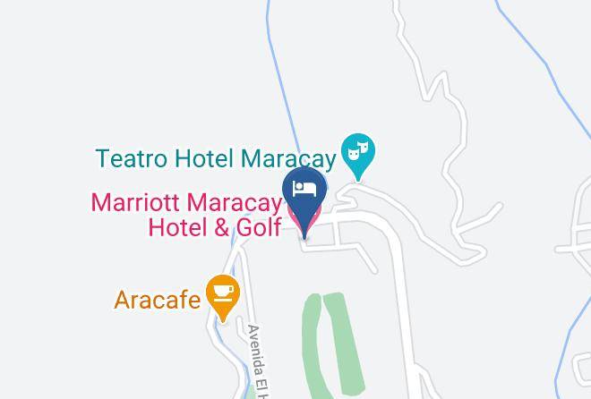 Maracay - Marriott Maracay Hotel & Golf Maps