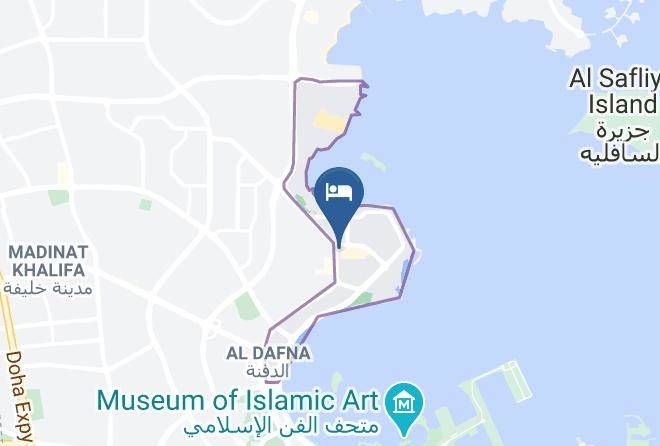 Marriott Marquis City Center Doha Hotel Map
