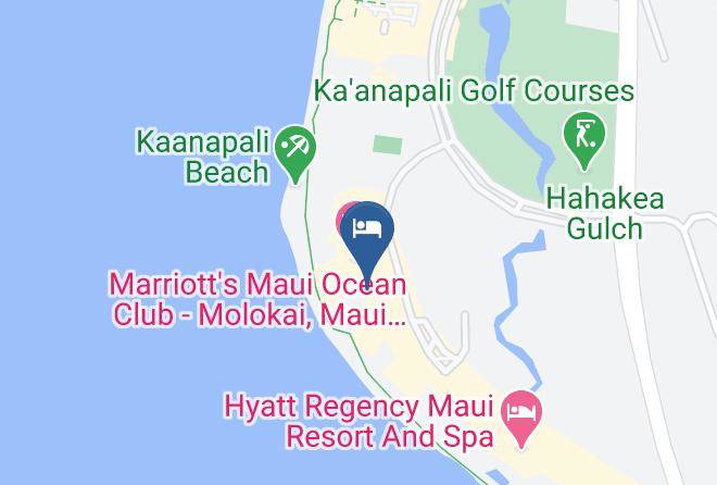 Maui - Marriott Ocean Club Maps