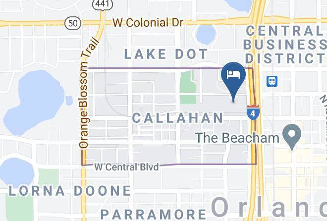 Orange - Marriott Orlando Downtown Maps