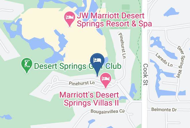 Riverside - Marriott's Desert Springs Villas I Maps