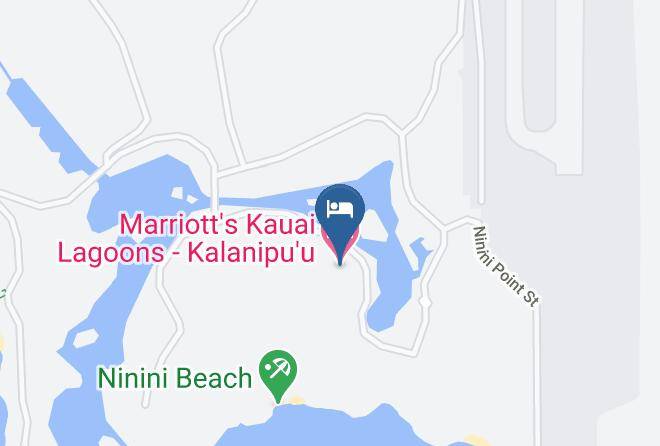 Kauai - Marriott's Kauai Lagoons Kalanipu'u Maps