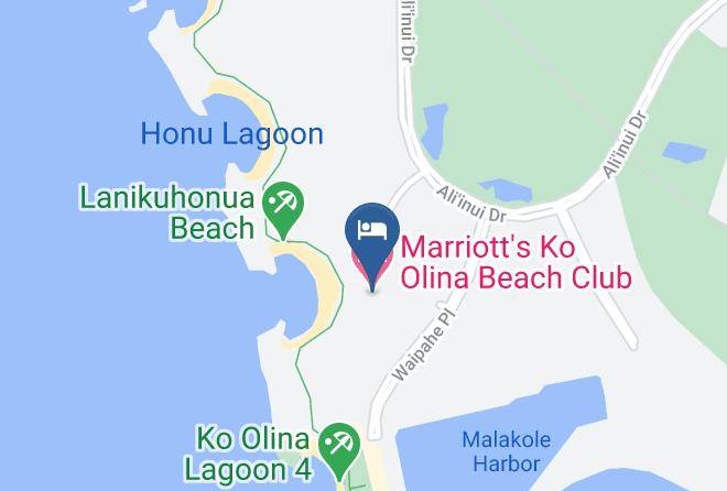 Honolulu - Marriott's Ko Olina Beach Club Maps