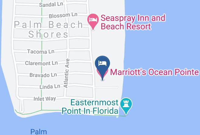 Palm Beach - Marriott's Ocean Pointe Maps