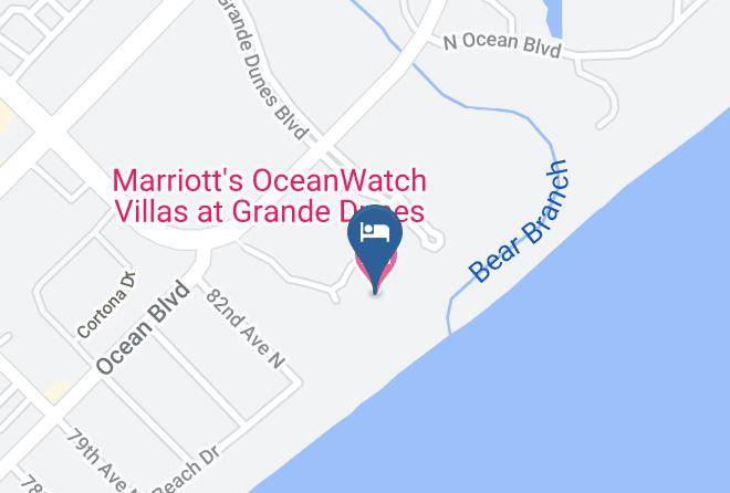 Horry - Marriott's Oceanwatch Villas At Grande Dunes Maps