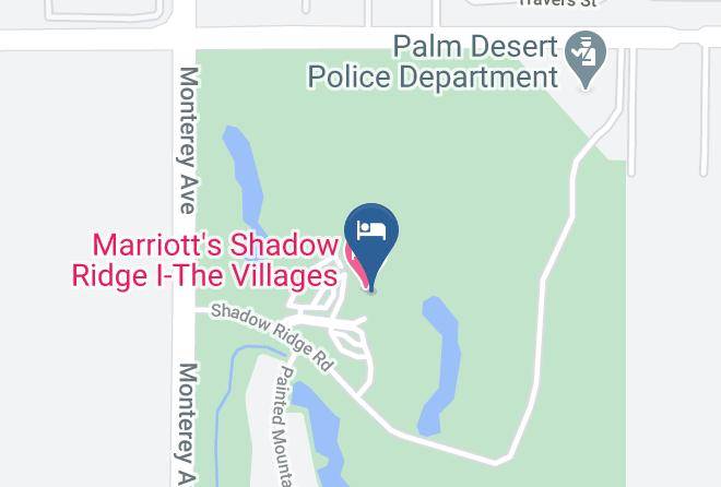 Marriott's Shadow Ridge Ii The Enclaves Map