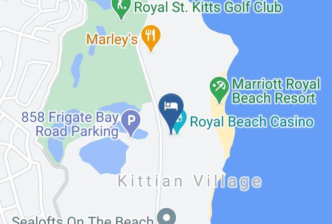 Saint George Basseterre - Marriott's St Kitts Beach Club Maps