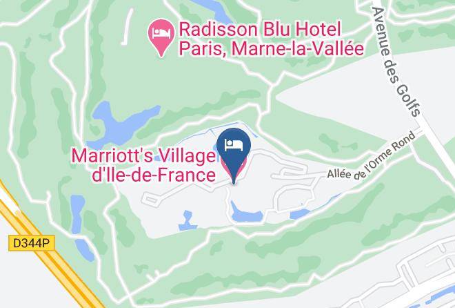 Seine Et Marne - Marriott's Village D'lle De France Maps