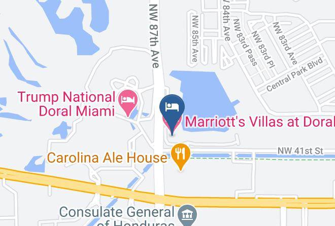 Miami Dade - Marriott's Villas At Doral Maps