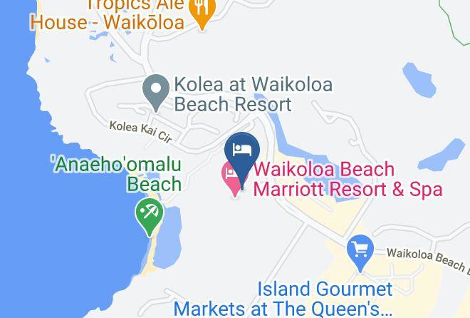 Hawaii - Marriotts Waikoloa Ocean Club Maps