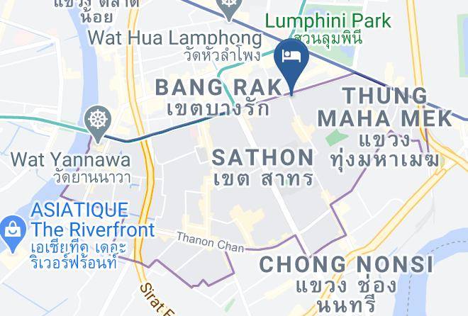 Sathon - Sathorn Vista Bangkok - Marriott Executive Apartments Maps
