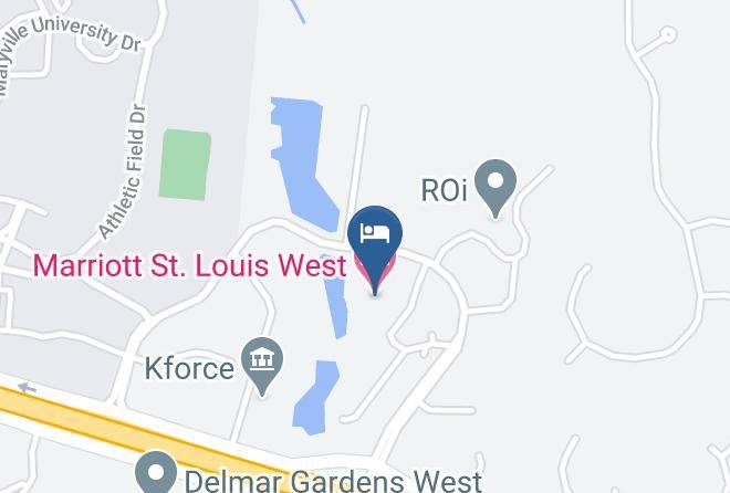 Marriott St Louis West Map