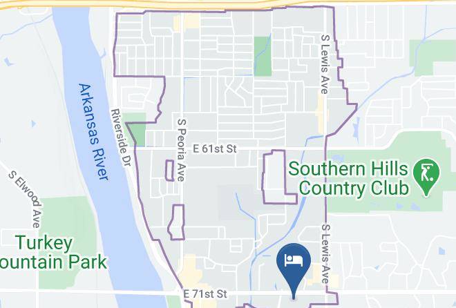 Tulsa - Marriott Tulsa Hotel Southern Hills Maps