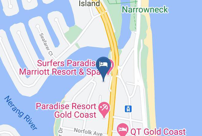 Gold Coast - Marriott Vacation Club At Surfers Paradise Maps