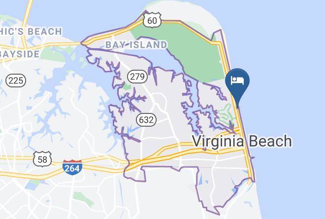 Virginia Beach City - Marriott Virginia Beach Oceanfront Maps