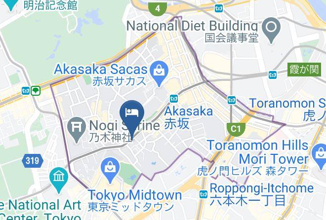 Minato Ward - Marroad Inn Akasaka Maps