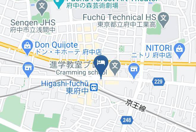 Fuchu City - Marroad Inn Tokyo Maps
