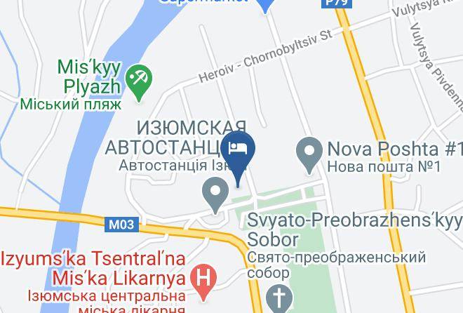 Izium - Mars Hotel Maps