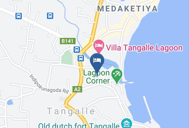 Galle - Mars Hotel Tangalle Maps