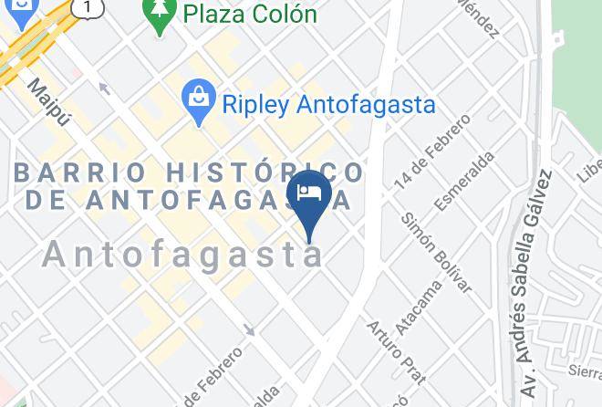 Antofagasta Province - Marsal Hotel Maps