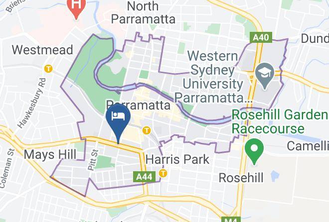 Parramatta - Marsden Hotel Parramatta Maps