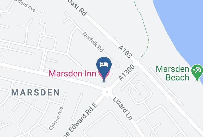 South Tyneside - Marsden Inn Hotel Maps