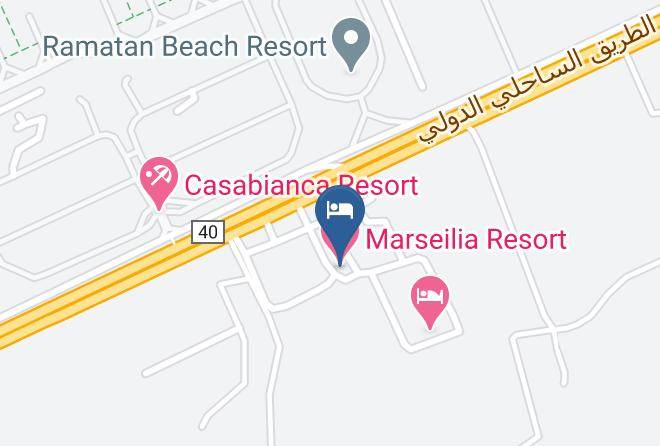 Marseilia Resort Map