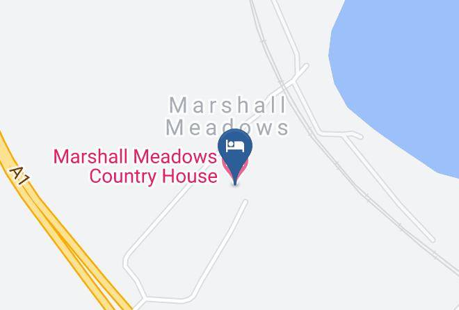 Marshall Meadows Country House Hotel Map