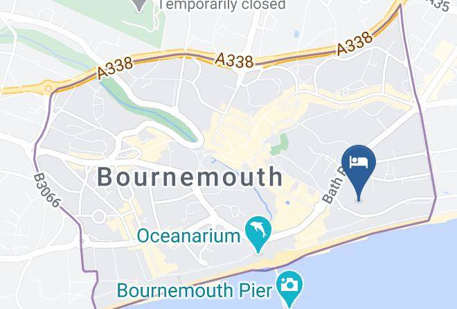 Bournemouth - Marsham Court Hotel Maps
