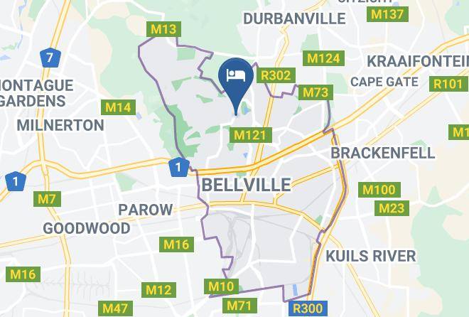 City Of Cape Town - Marshrose Accommodation Maps